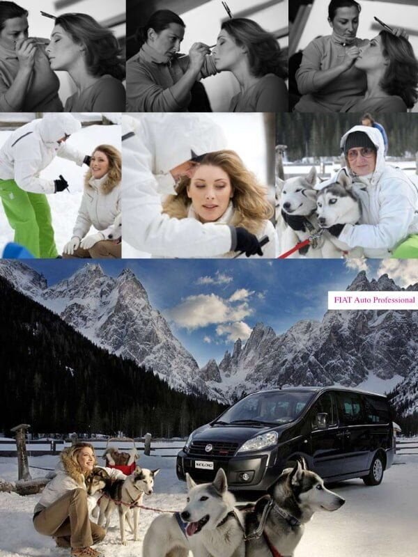 Makeup Service for Companies 1 Makeup services, photo shoots, videos by makeup artist Samantha Peluso Italy